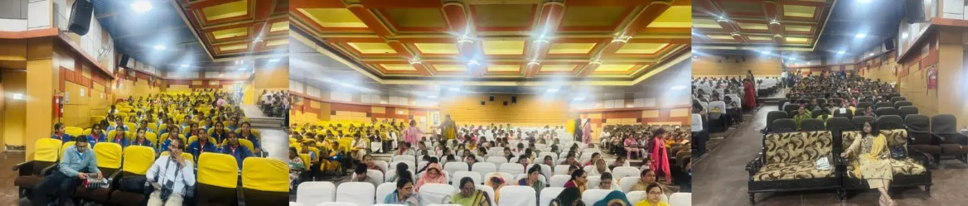 The hall — 500 participants at LNIPE, Gwalior