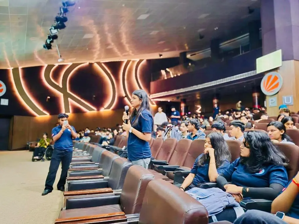 Interactive session in the LPU auditorium